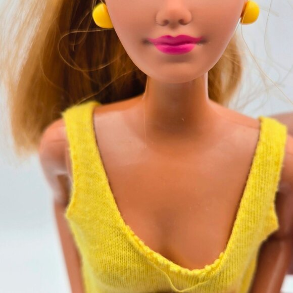 Vintage 1993 Camp Midge Barbie Doll Red Hair Sleeping Bag 11077 Mattel Read - Picture 5 of 16